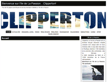 Tablet Screenshot of clipperton.fr